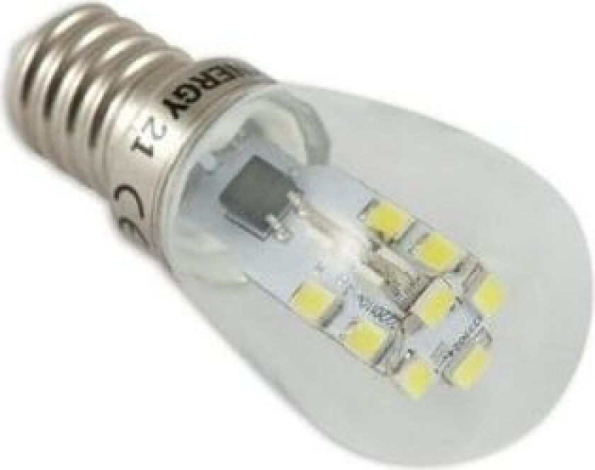 LED Retrofit E14 kjøleskapslampe cw