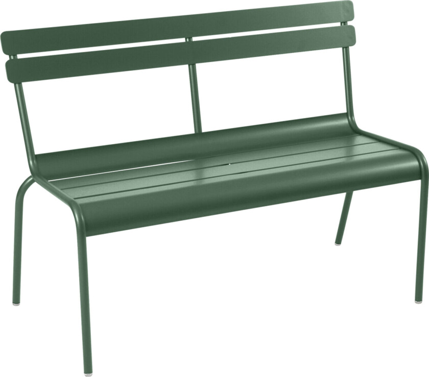 Luxembourg Bench with Backrest Cedar Green 02