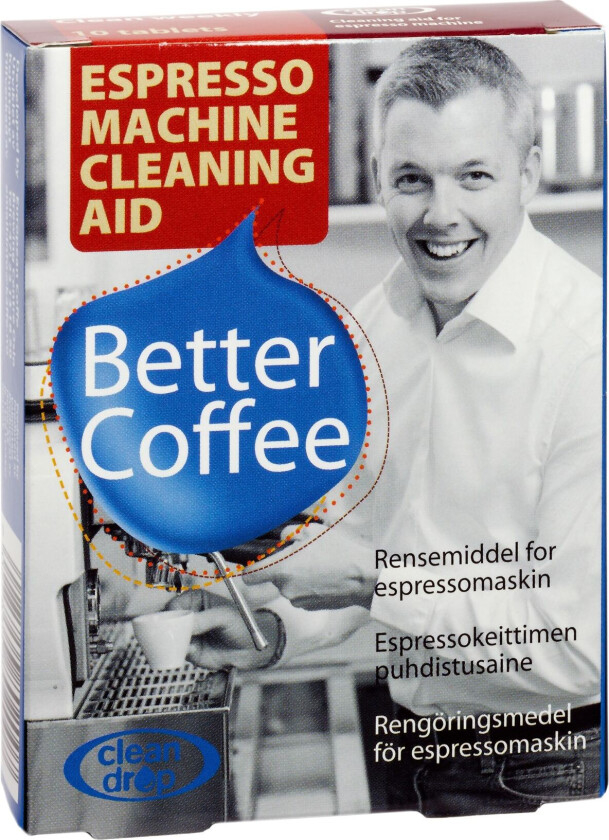 Clean Drop rengjøringsmiddel kaffemaskin