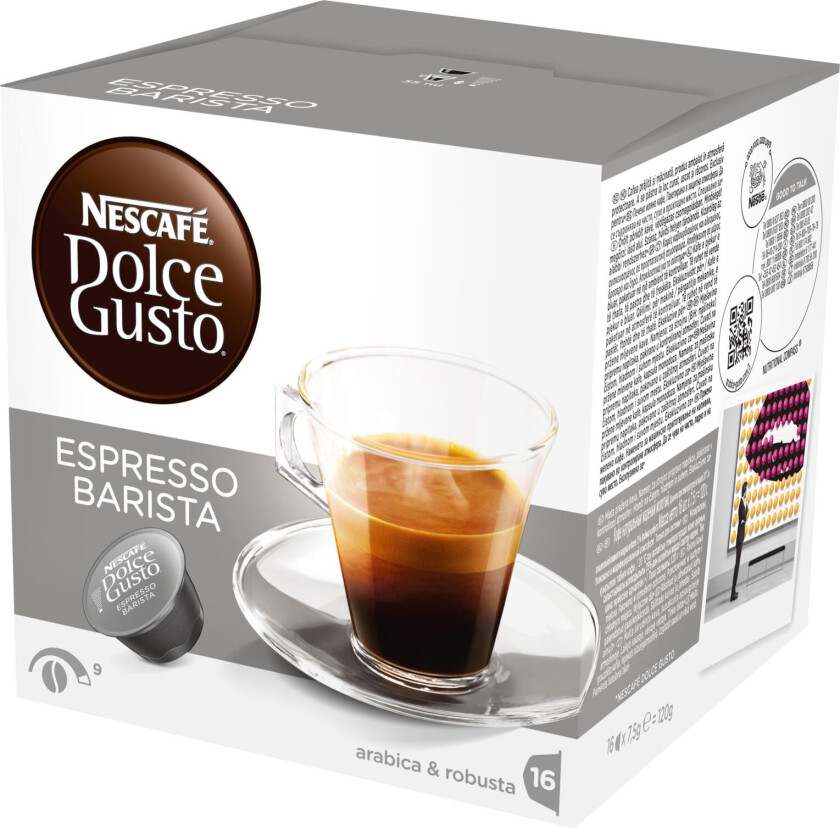 Nescafè Dolce Gusto kapsler - Espresso Barista
