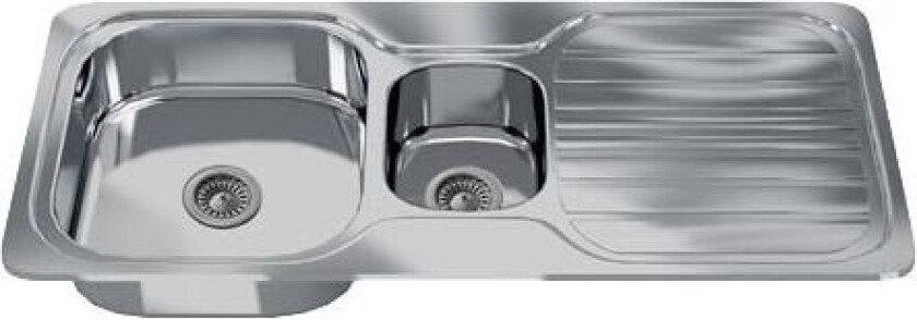 Silver ET01 kjøkkenvask 112x50cm