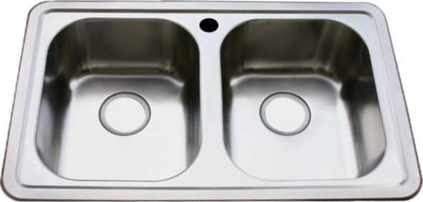 Silver kjøkkenvask 78x48 cm
