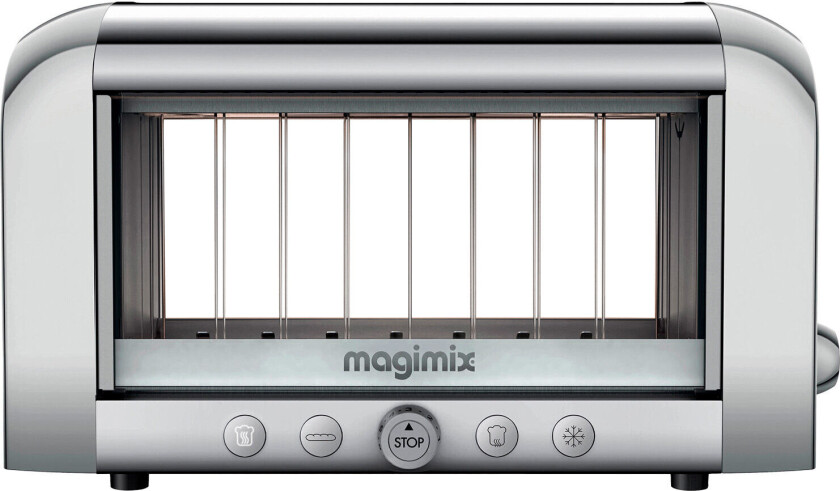 Vision Toaster - Matt/shiny Steel