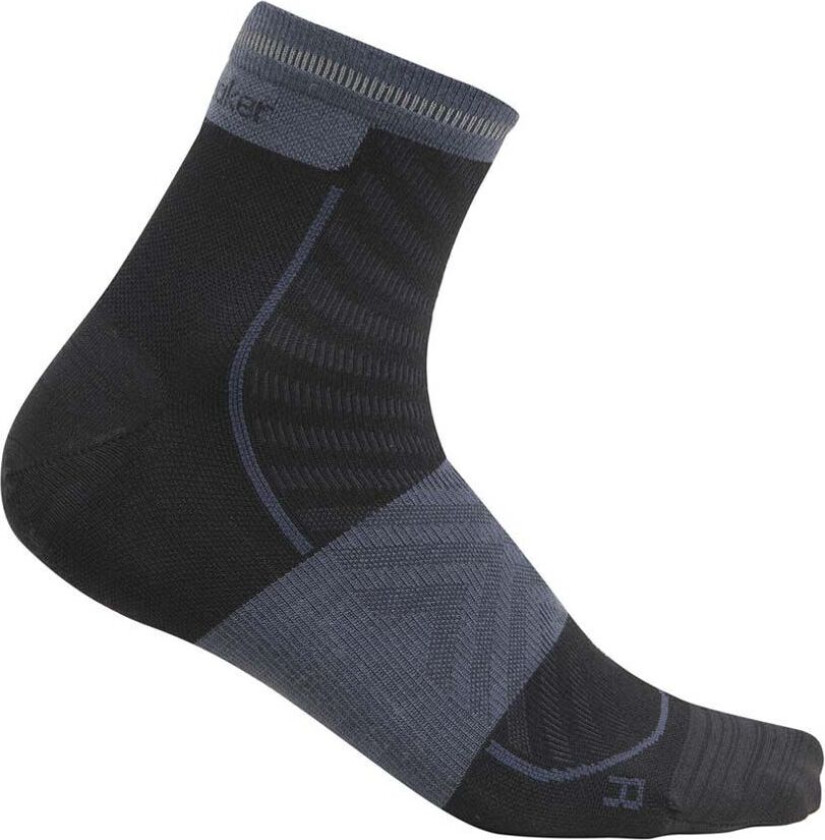 Men Merino Run+ Ultralight Mini Black/Graphite 44.5-46.5, Black/Graphite