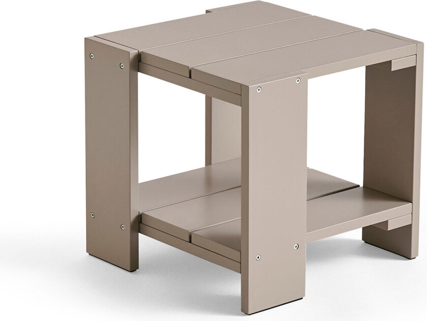 Crate Side Table / London Fog