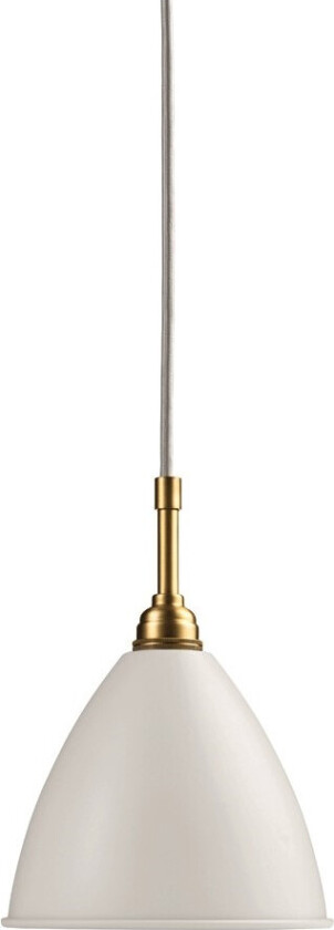 BL9S Soft White Semi Matt/Brass