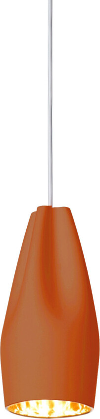 Pleat Box 13 Led - Terracotta, Gold