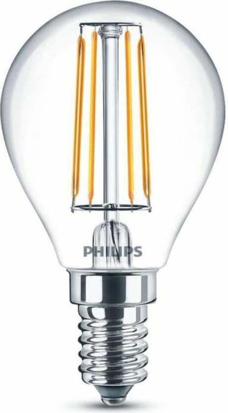 LED-lyspære Classic Mini-ball 4,3W/827 (40W) Clear E14