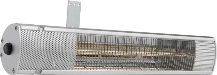 TriStar Vegghengt terrassevarmer KA-5277 2000 W gullrør sølv