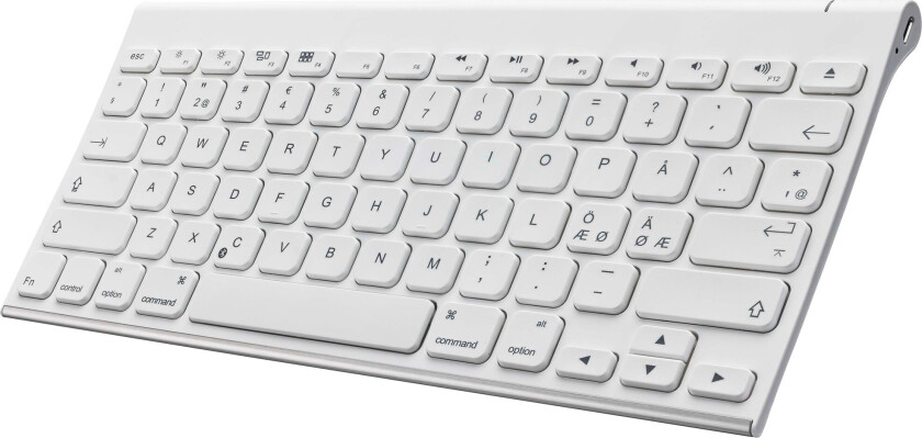 Bluetooth-tastatur (hvit)