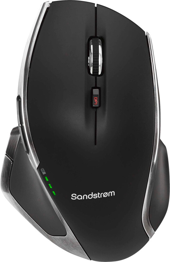 S500 trådløse mus (sort/sølv)