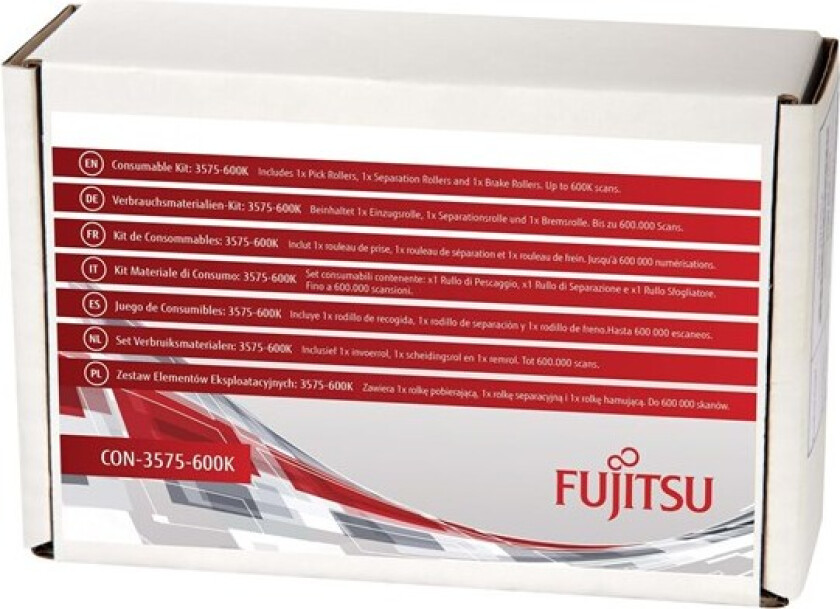 Consumable Kit: 3575-600K - Rekvisitasett for skanner - for fi-6400, 6800