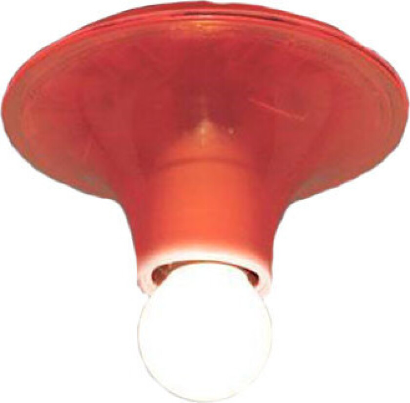 Teti Wall/Ceiling Lamp Transparent Orange