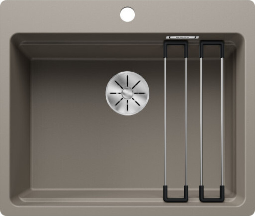 BLANCO ETAGON 6-F UXI kjøkkenvask 59,1 x 54,4 cm SILGRANIT® trøffel
