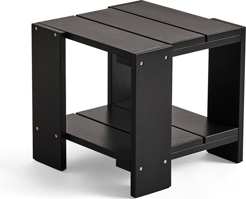 Crate Side Table / Black