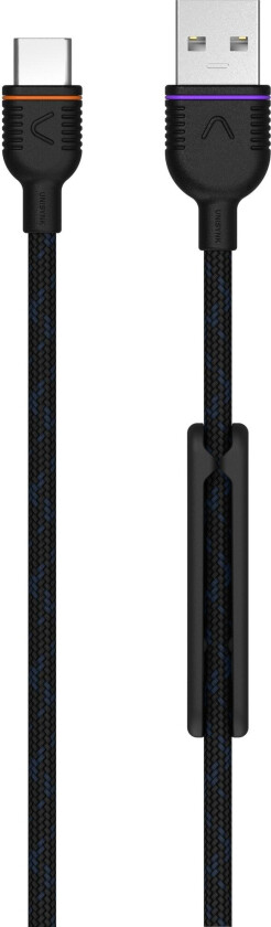 Premium USB-C-kabel (sort)