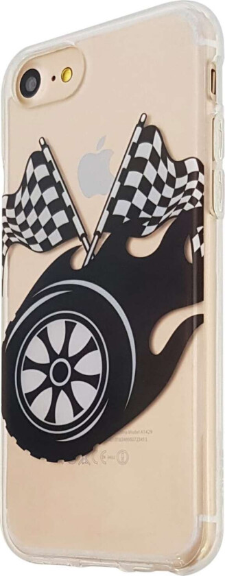 iPhone 7/8 Augmented Reality deksel, speed flag