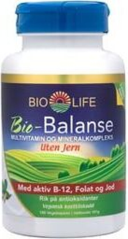 Bio Balanse Uten Jern