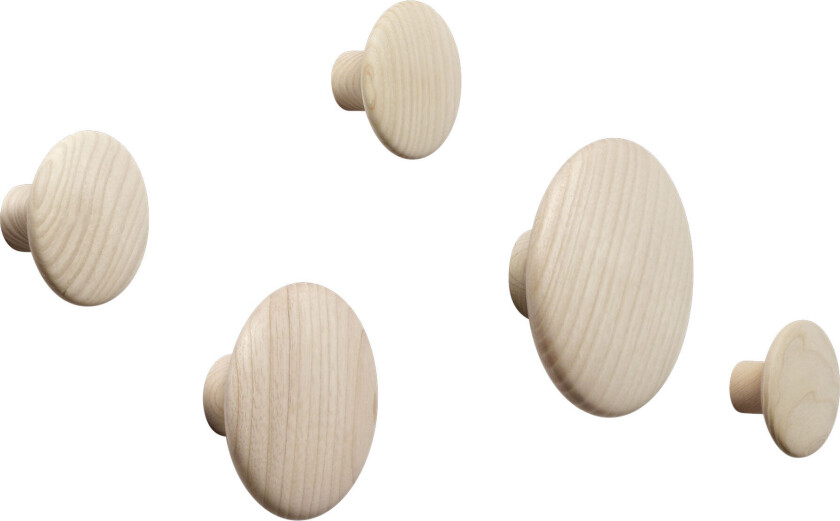 Bilde av The Dots Coat Hooks Large, Walnut