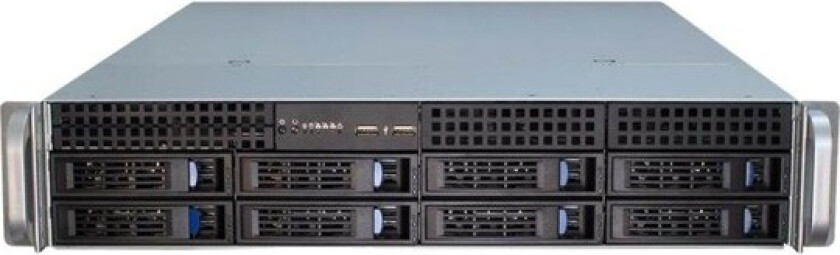 Inter-tech Ipc 2u-2408 2u 19" Rack Chassi