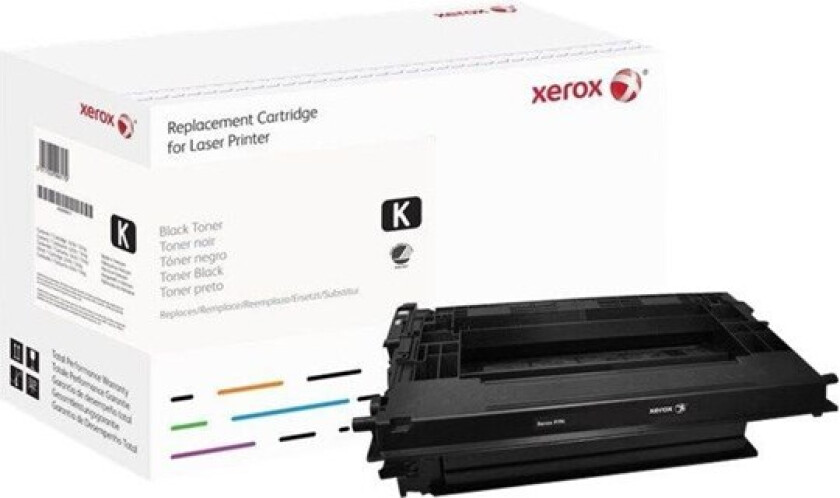 - black - toner cartridge (alternative for: HP 37A HP CF237A) - Laser toner Svart