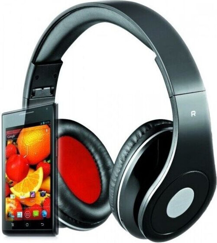 Rebeltec Headset AUDIOFEEL2, Svart