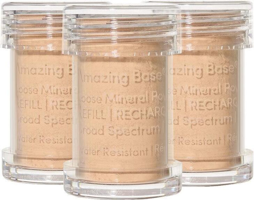 Amazing Base Refillable Brush Honey Bronze 3 Pack Re