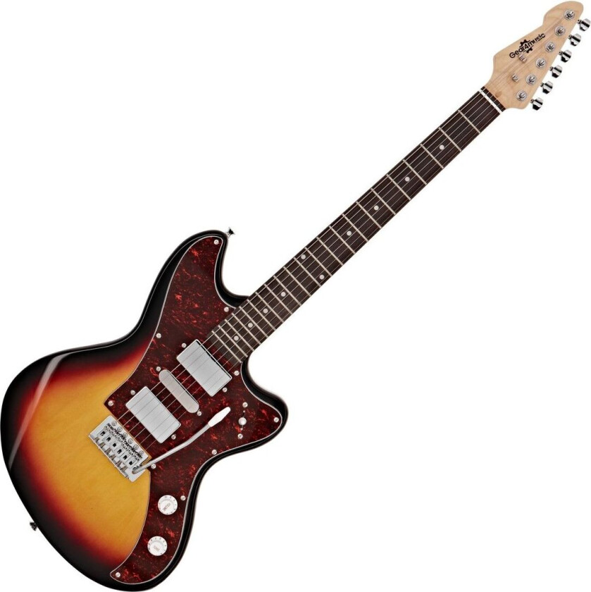 Bilde av Gear4Music Seattle Elektrisk Gitar fra Gear4music Sunburst