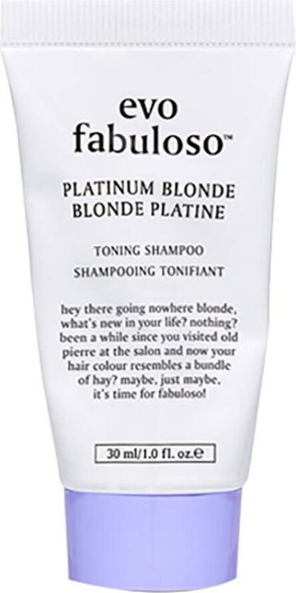 Bilde av Platinum Blonde Toning Shampoo, 30 ml  Lillashampoo