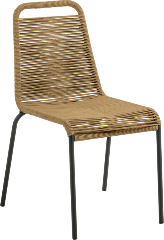 GLENVILLE stol, 4-pk Natur