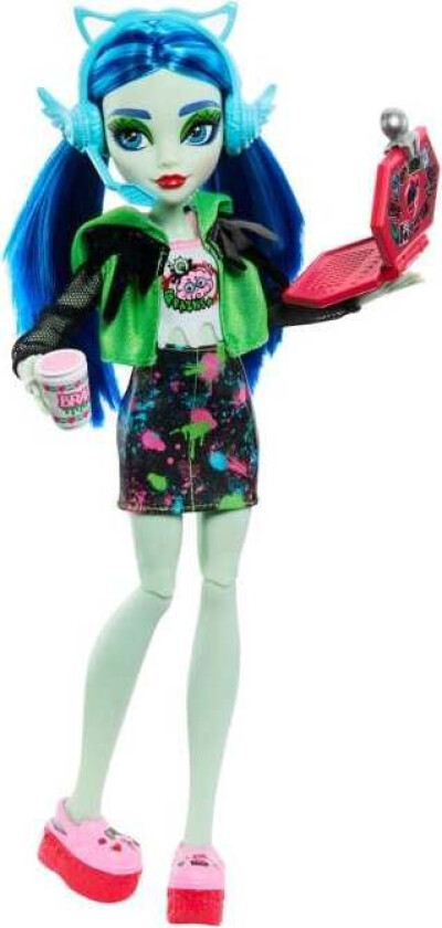 Bilde av Monster High Skulltimates Secrets Neon Frights - Ghoulia