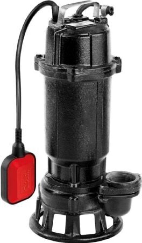 STØPEJERNSPUMPE MED MASKLER 750W