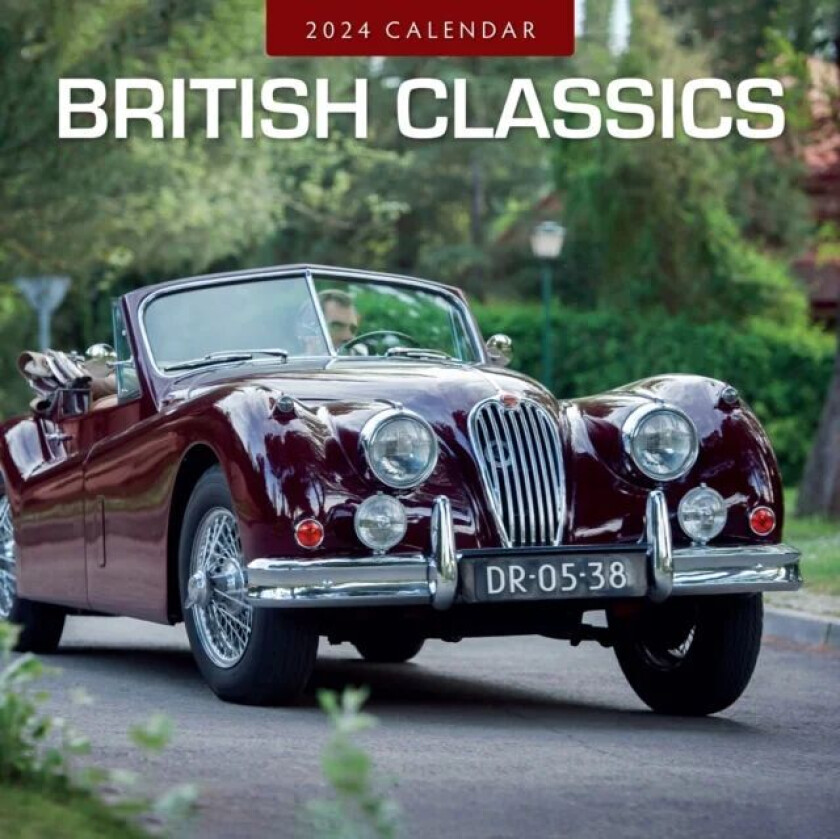 British Classics 2024 Square Wall Calendar av Red Robin Publishing Ltd.
