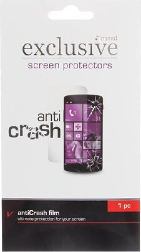 Exclusive AntiCrash - screen protector for mobile phone