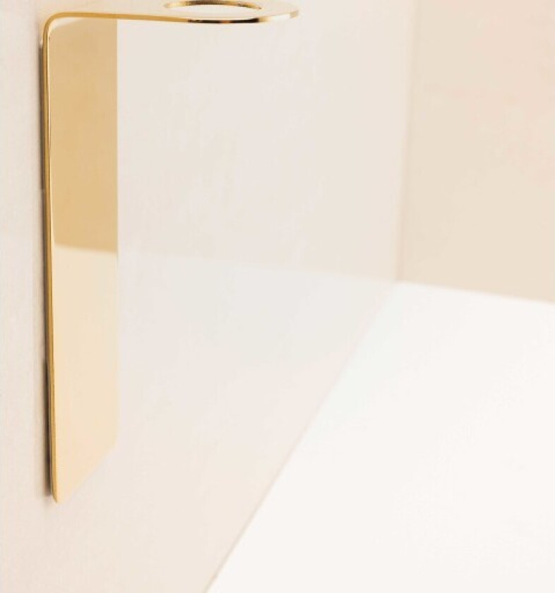 Luna holder til såpedispenser, messing