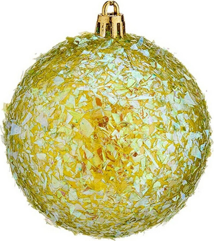 Juletrekuler à 8 cm 6 antall Grønn Plast