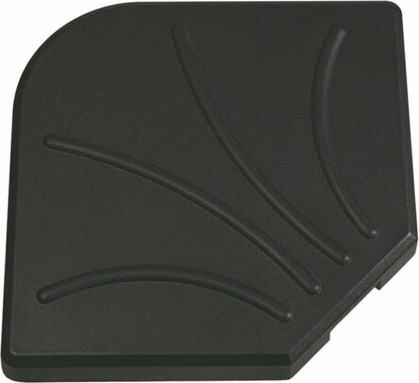 Parasollfot Sort Cement 47 x 47 x 5,5 cm