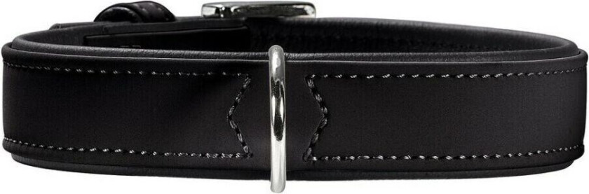 Hundehalsbånd Hunter Softie Black (42-53 cm)