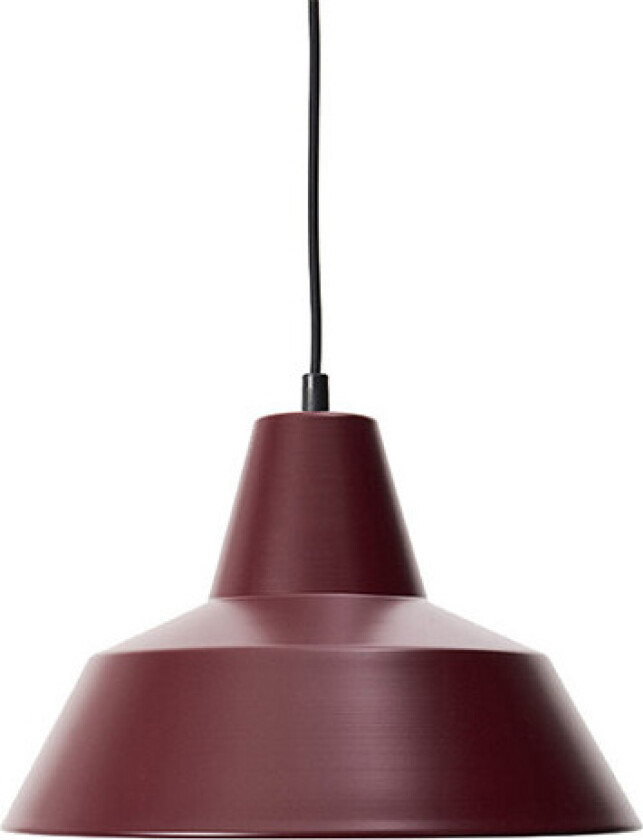 Workshop Pendant W3 Wine Red