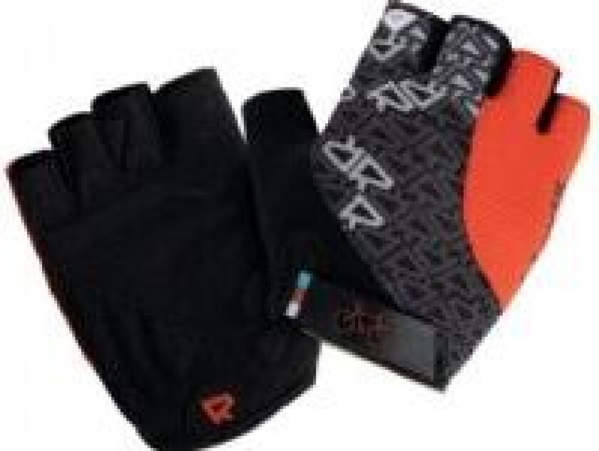 Radvik Radvik Runde Cycling Gloves orange-black size L.