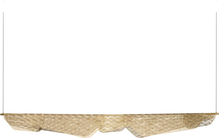 Mediterranea, Pendant Lamp 1.6m, Brushed Brass