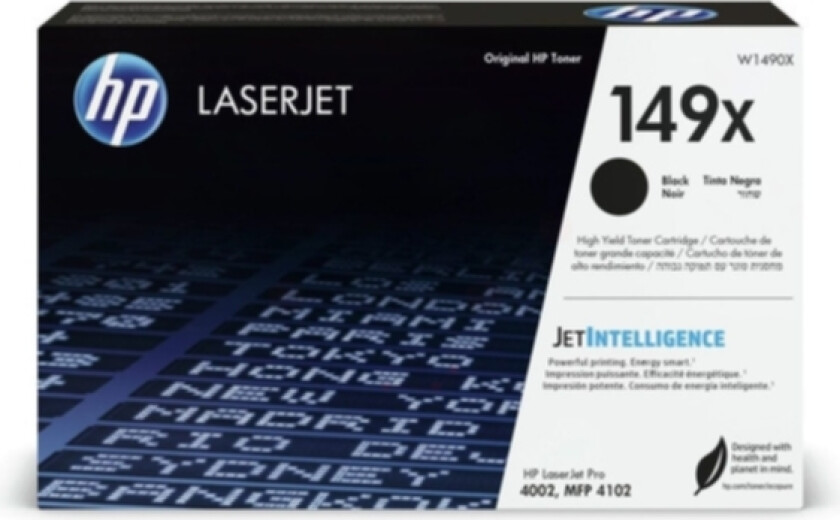 149X High Yield Black LaserJet Toner Cartridge 9.5k