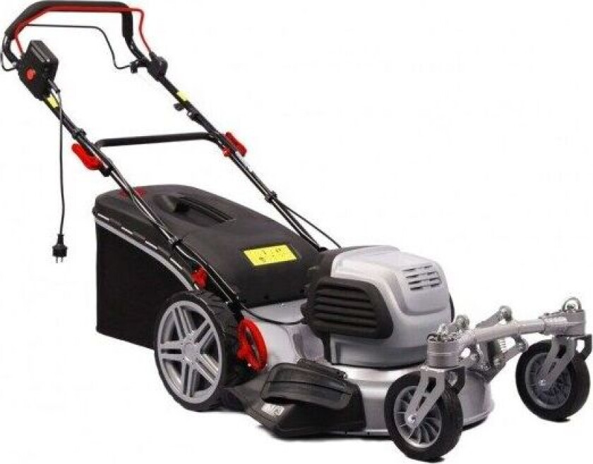 ELEKTRISK GRESSKLIPPER 1800W MED DRIFT 51cm INDUKSJONSMOTOR I METALLKROSS