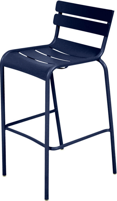 Luxembourg Bar Chair Luxembourg High Stool Deep Blue 92
