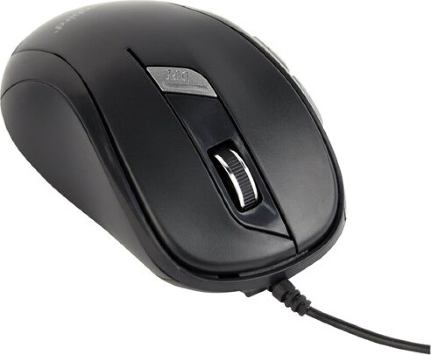 MUS-6B-01 - mouse - USB - black - Mus - Optisk - 6 - Svart