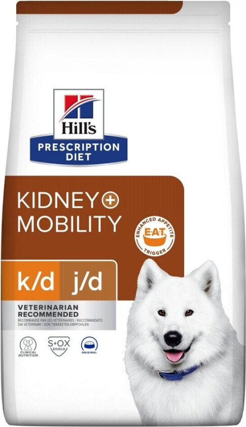 Hill's Prescription Diet Canine k/d + Mobility Kidney + Joint Care Original (4 kg)
