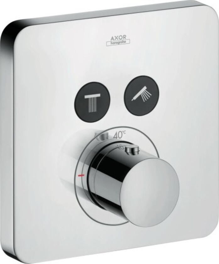 Axor Showersolutions Softsquare dusjbatteri, krom