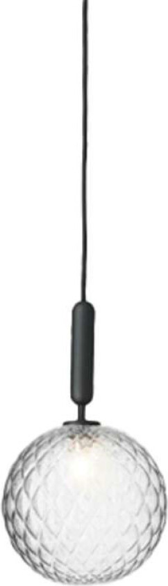 - Miira 1 Large Pendel Rock Grey/Optic Clear