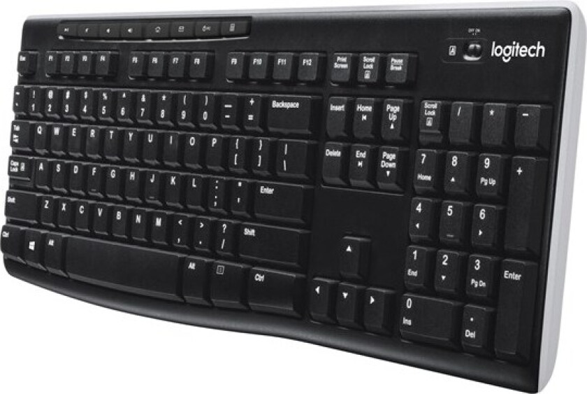 Wireless Keyboard K270 - Tastatur - Tsjekkisk