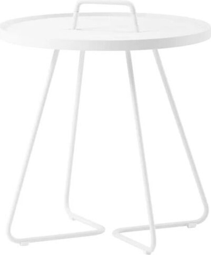 On The Move bord Ø37 cm White